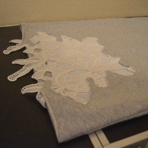 Metaphor - Light Gray Pencil Skirt